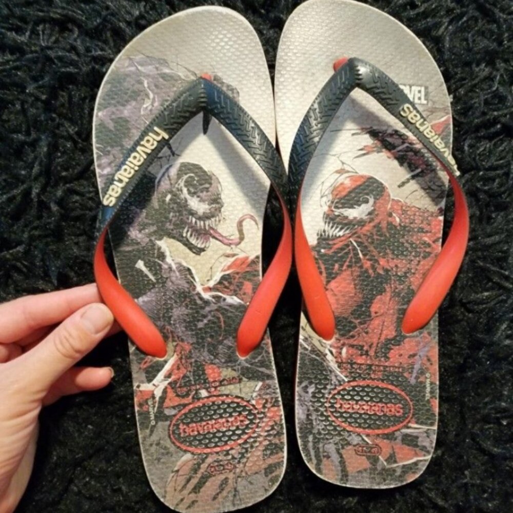 Size 9 Havianas Venom Flip Flops Mens